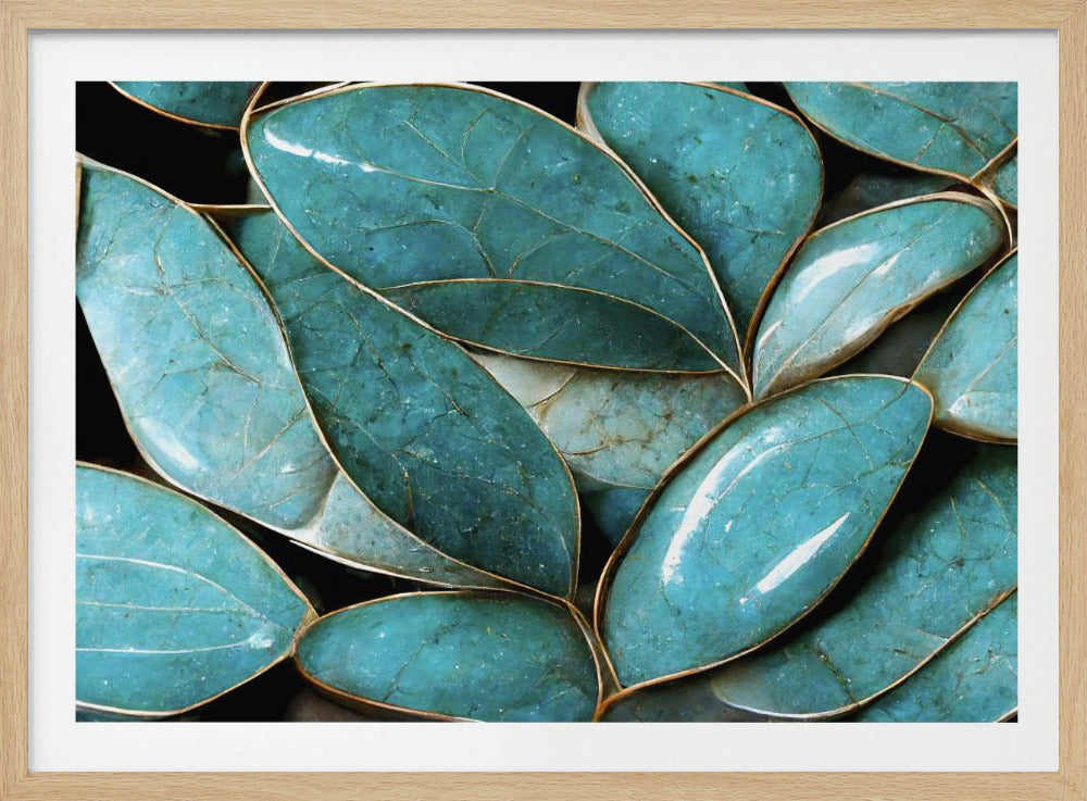 Glistening Leaves | Poster