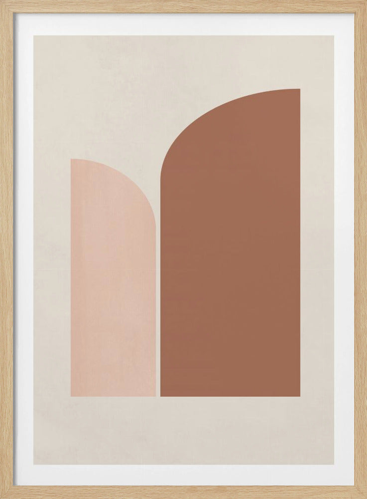 Retro Geometric | Poster