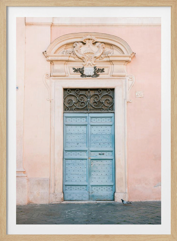 Pastel Trastevere - Rome Italy travel photography | Poster