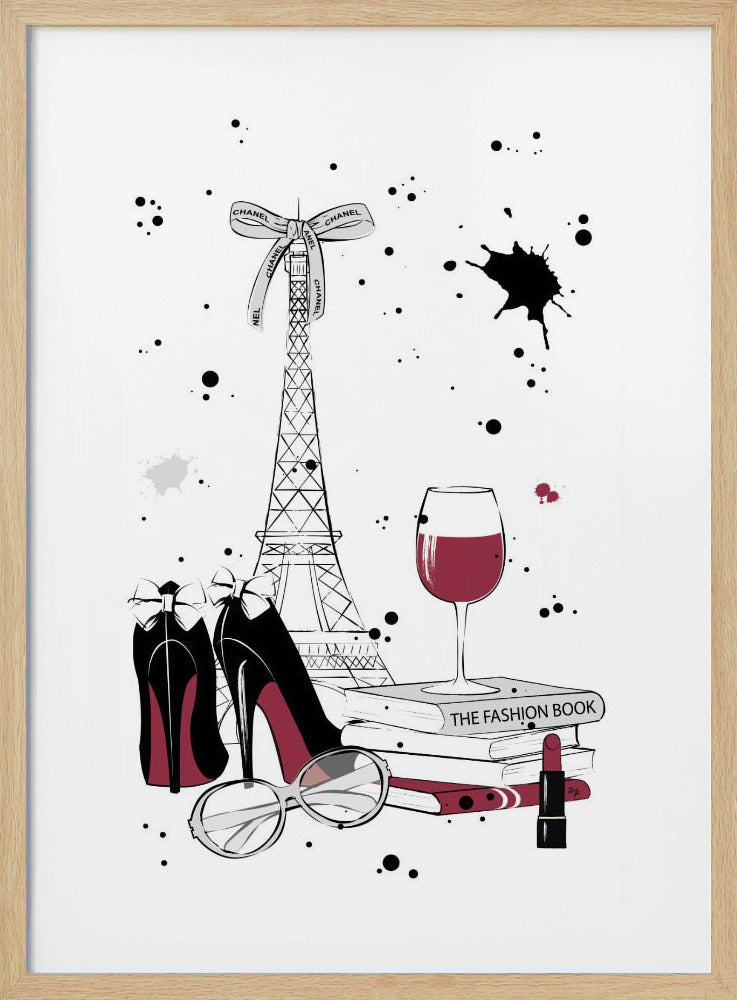 Chic Parisian Night | Poster