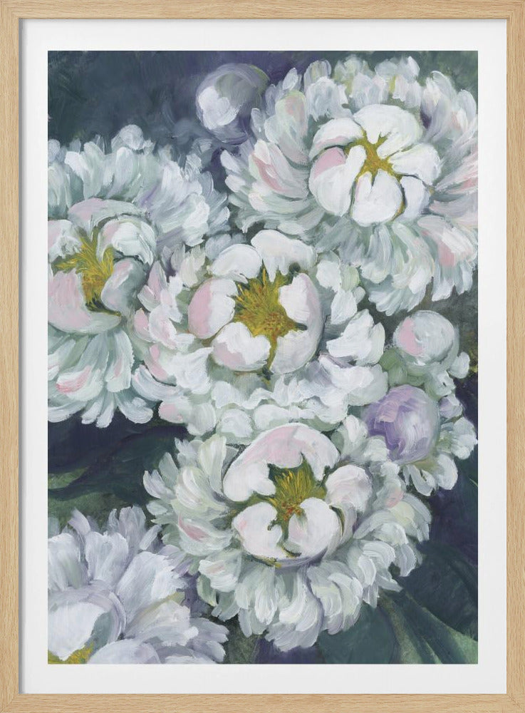 Willoh painterly peonies | Poster