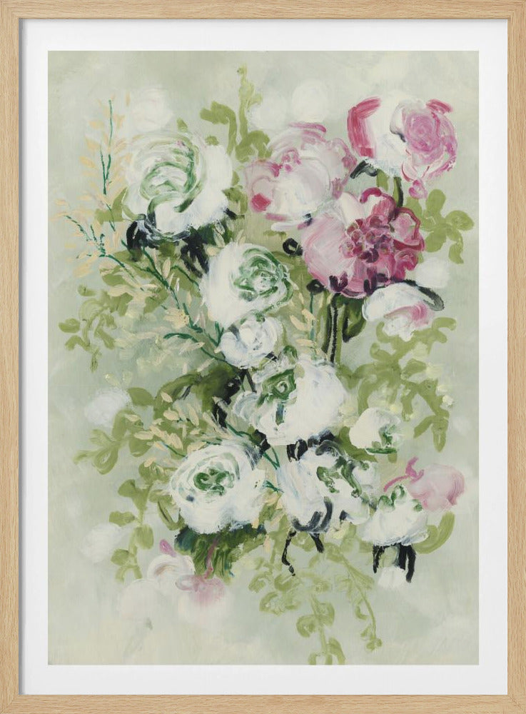 Haneul painterly bouquet | Poster