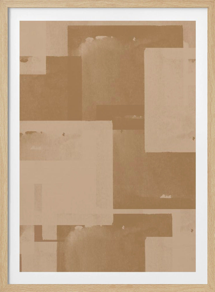 Sepia Geometrics | Poster