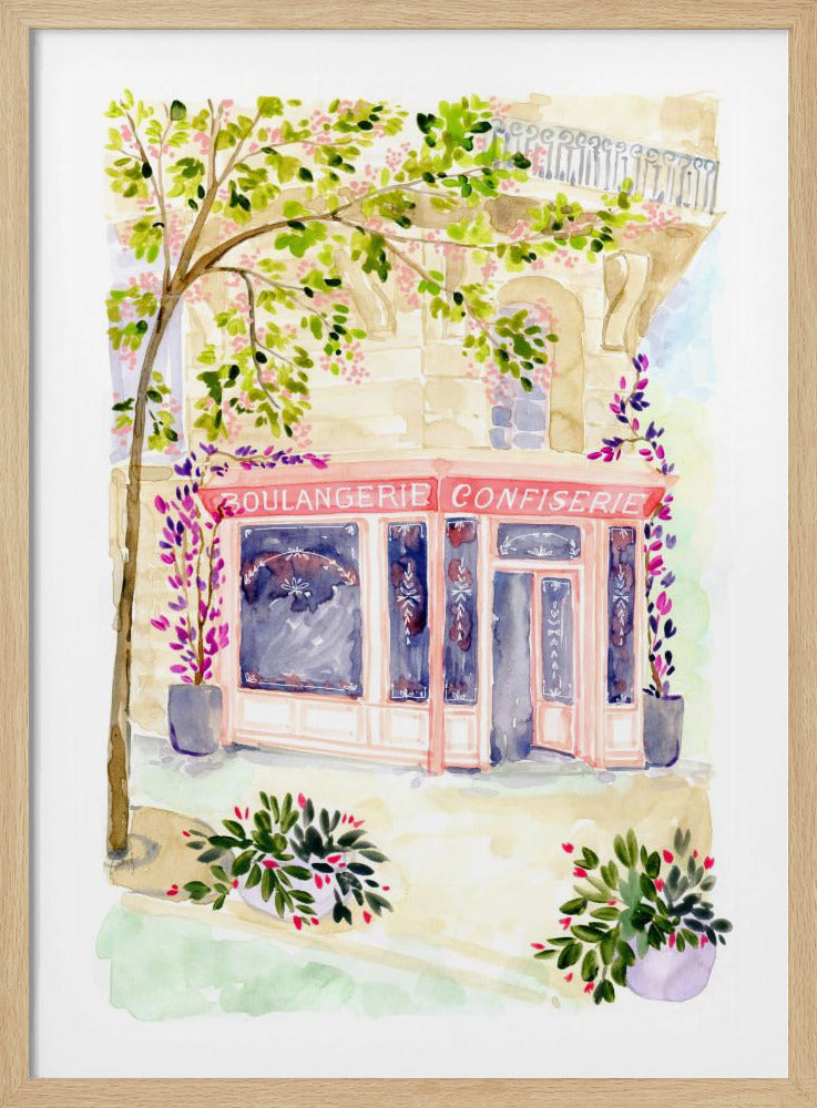 Naive Paris boulangerie | Poster