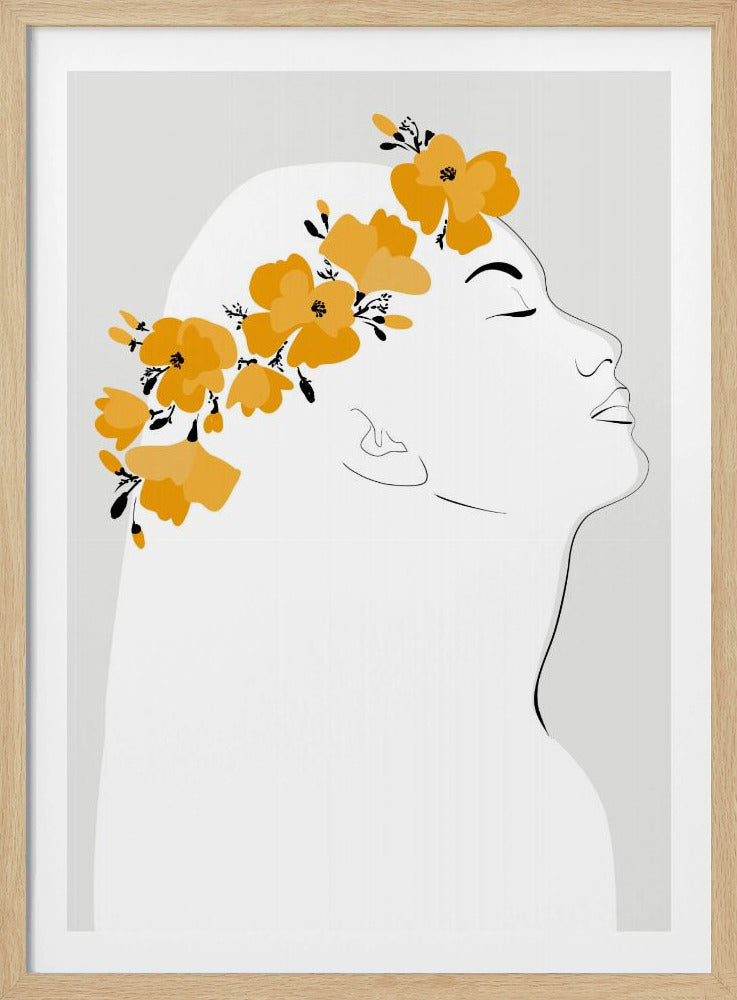 Floal Orly portrait | Poster