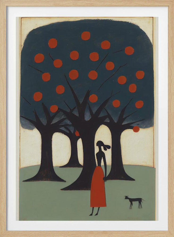 Dreamy Orchard Stroll | Poster