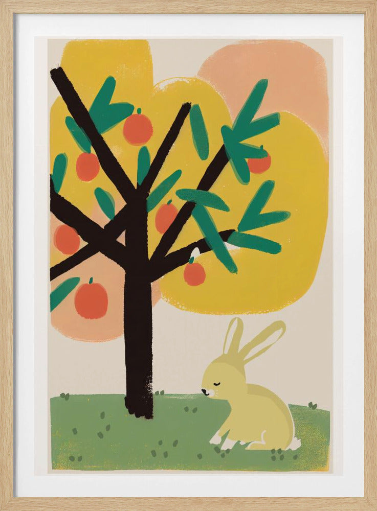 Dreaming Under Tree | Poster