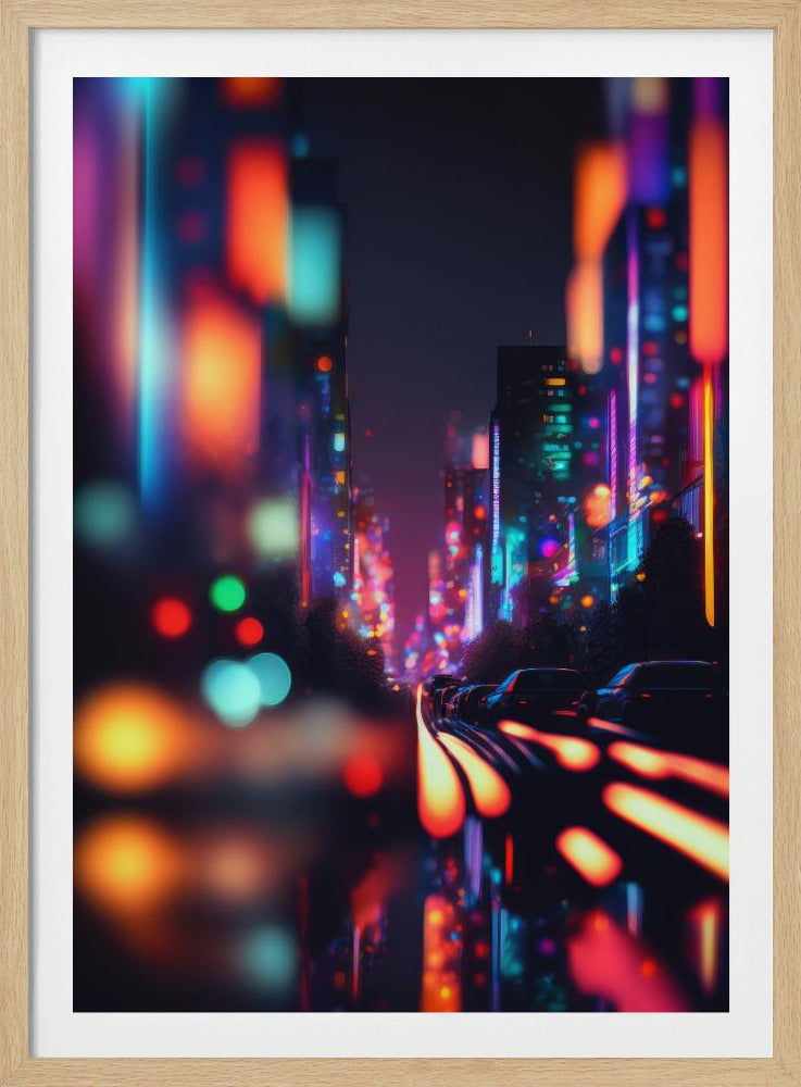 Neon Dreamscape | Poster