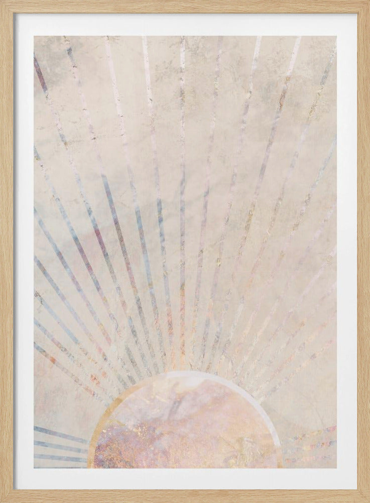 Morning Boho Sun Rays | Poster