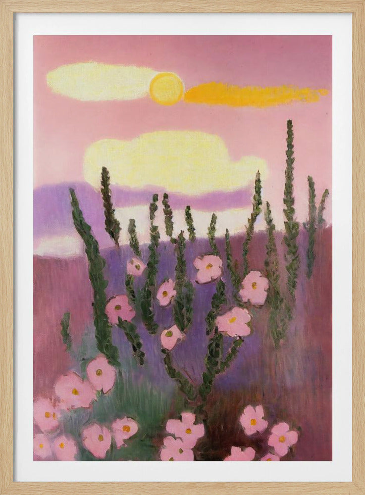 Desert Bloom Sunrise | Poster