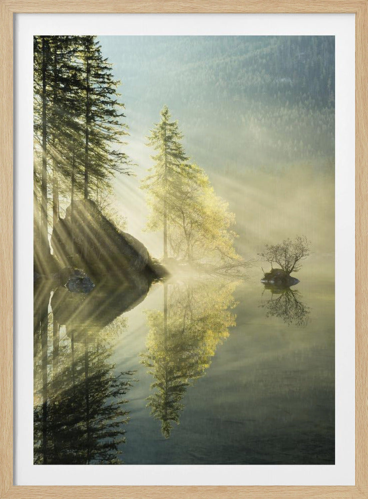 God Rays vertical | Poster