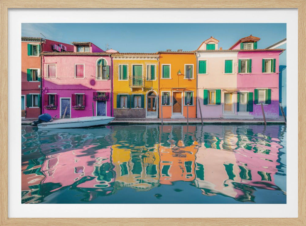 Colored Burano | Poster