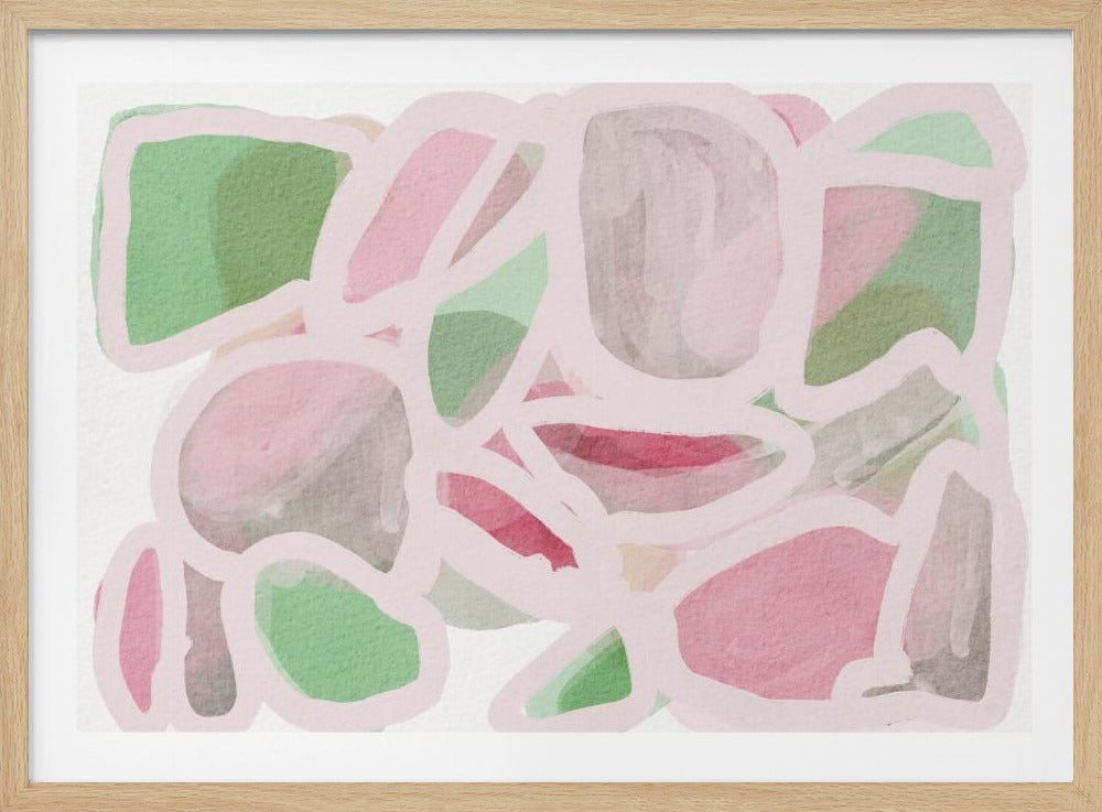 Pink Scribble | Poster