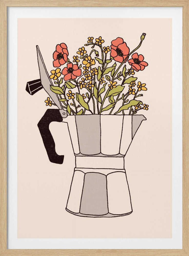 Moka Flowers | Poster