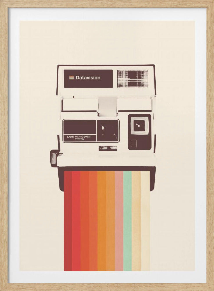 Instant Camera Rainbow | Poster