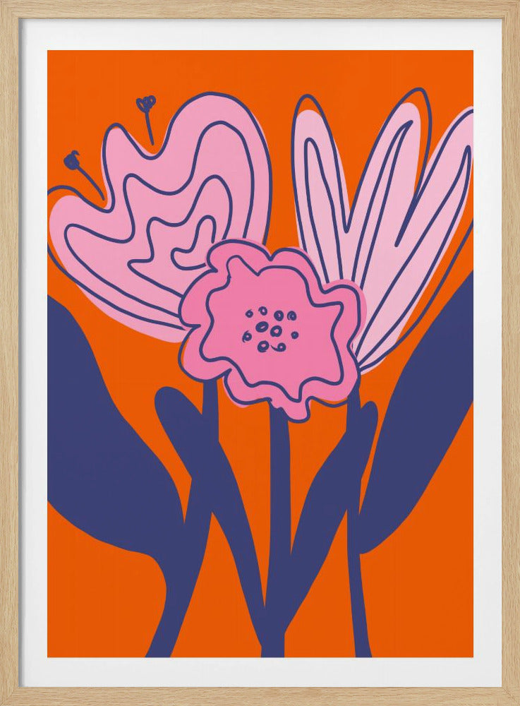 Bold Floral Elegance | Poster