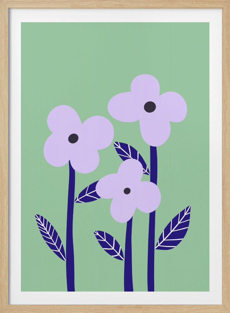 Violet Blossoms | Poster