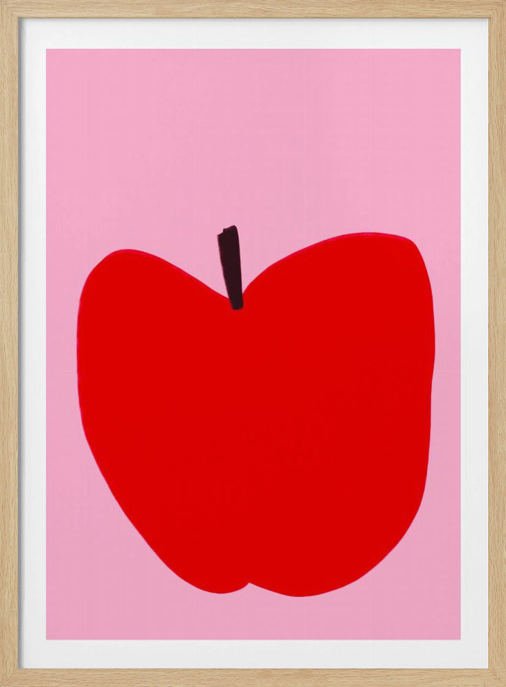 Crimson Simplicity | Poster