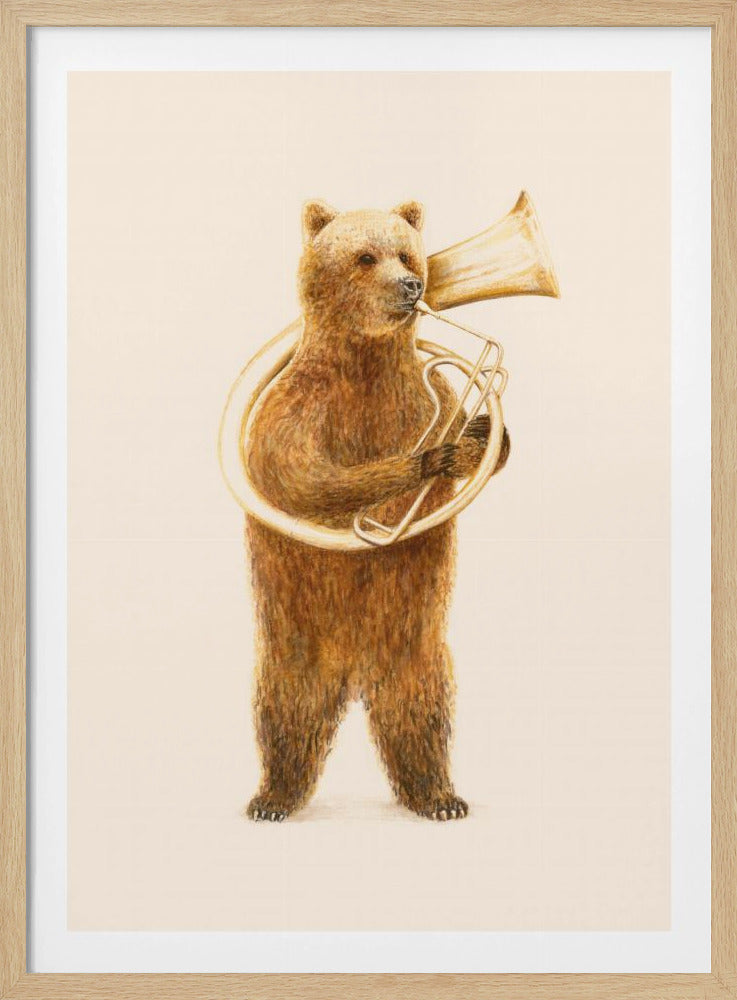 The Bear and His Helicon | Poster