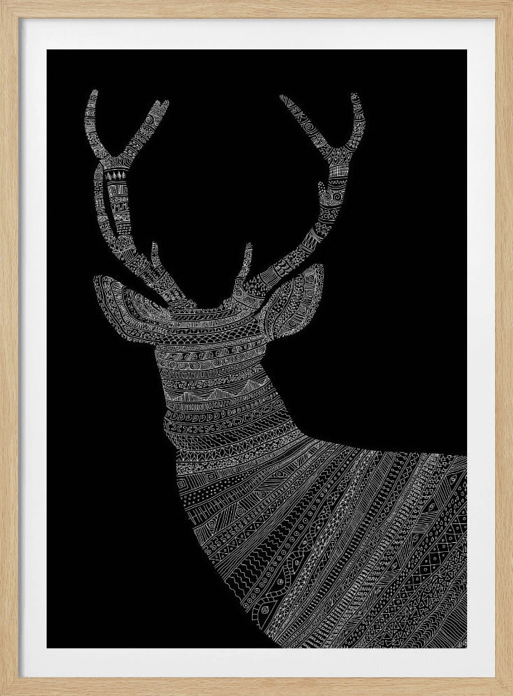 Stag Black | Poster