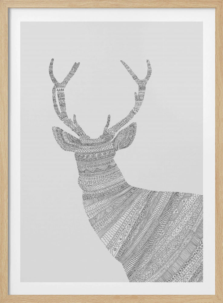 Stag Grey | Poster