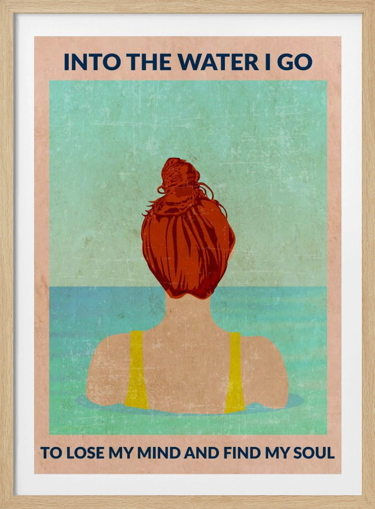 Into the Water (redhead) | Poster