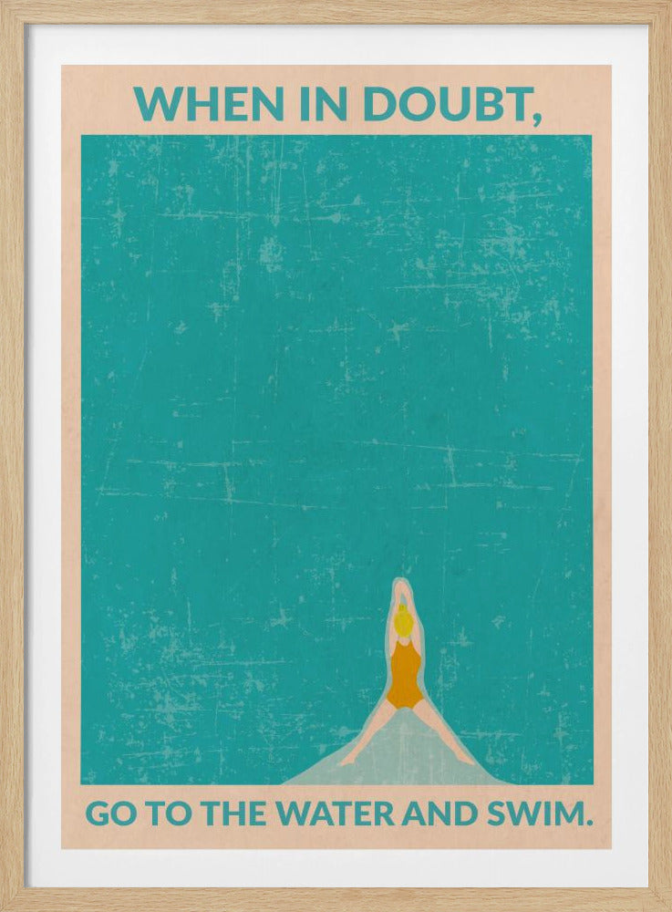 Open Water (blonde) | Poster