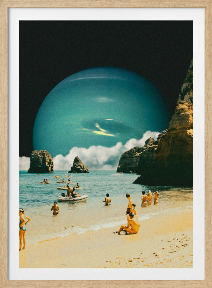 Space Beach | Poster