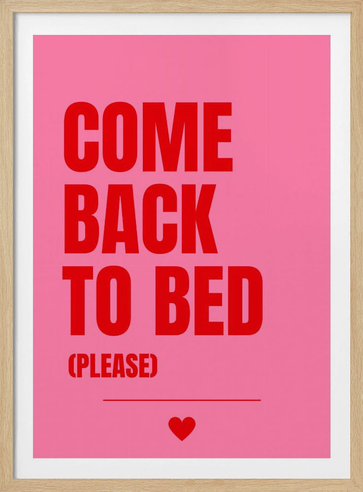 Bedtime Plea | Poster