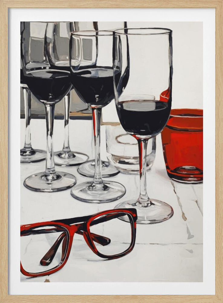 Wine & Reflection | Poster