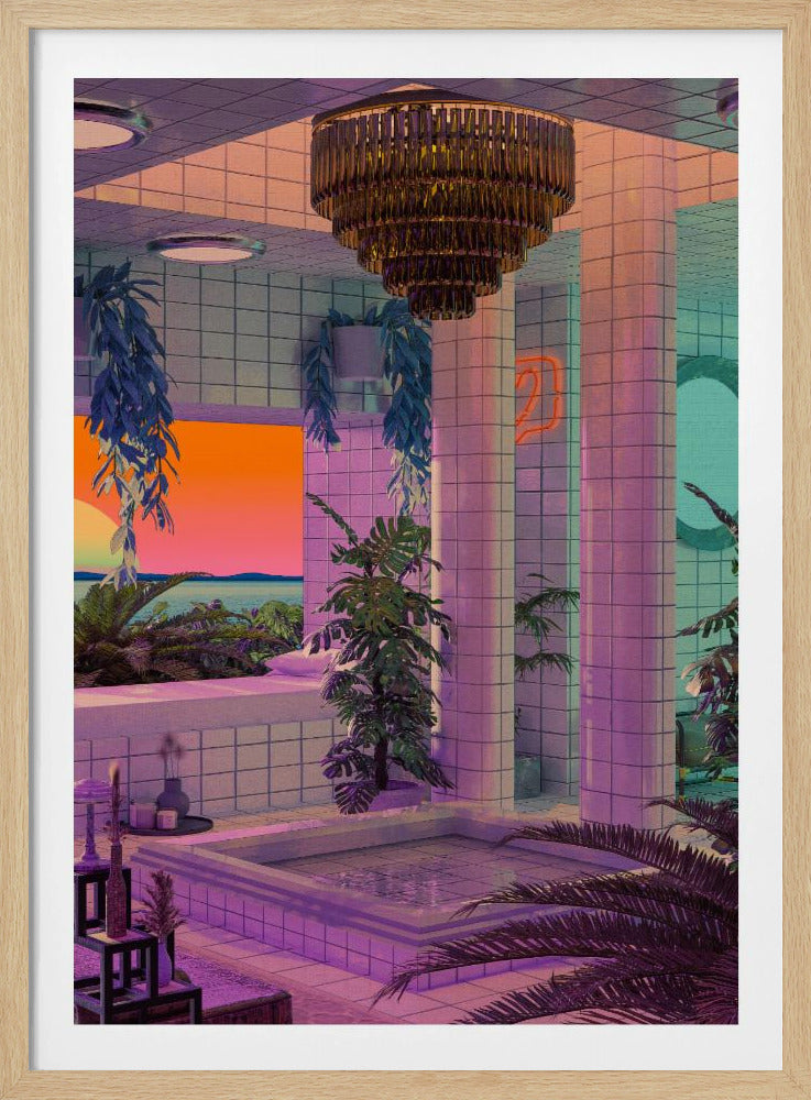 Vaporwave Pool | Poster