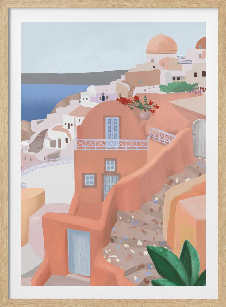 Santorini, Greece | Poster