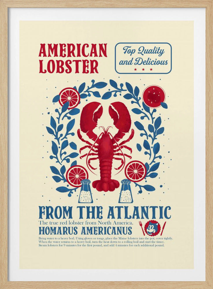 Lobster kitchen print | Poster