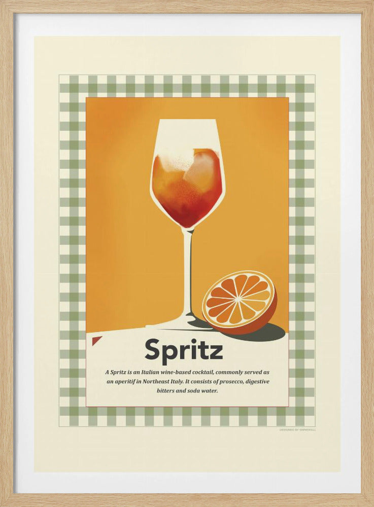 Spritz retro print | Poster