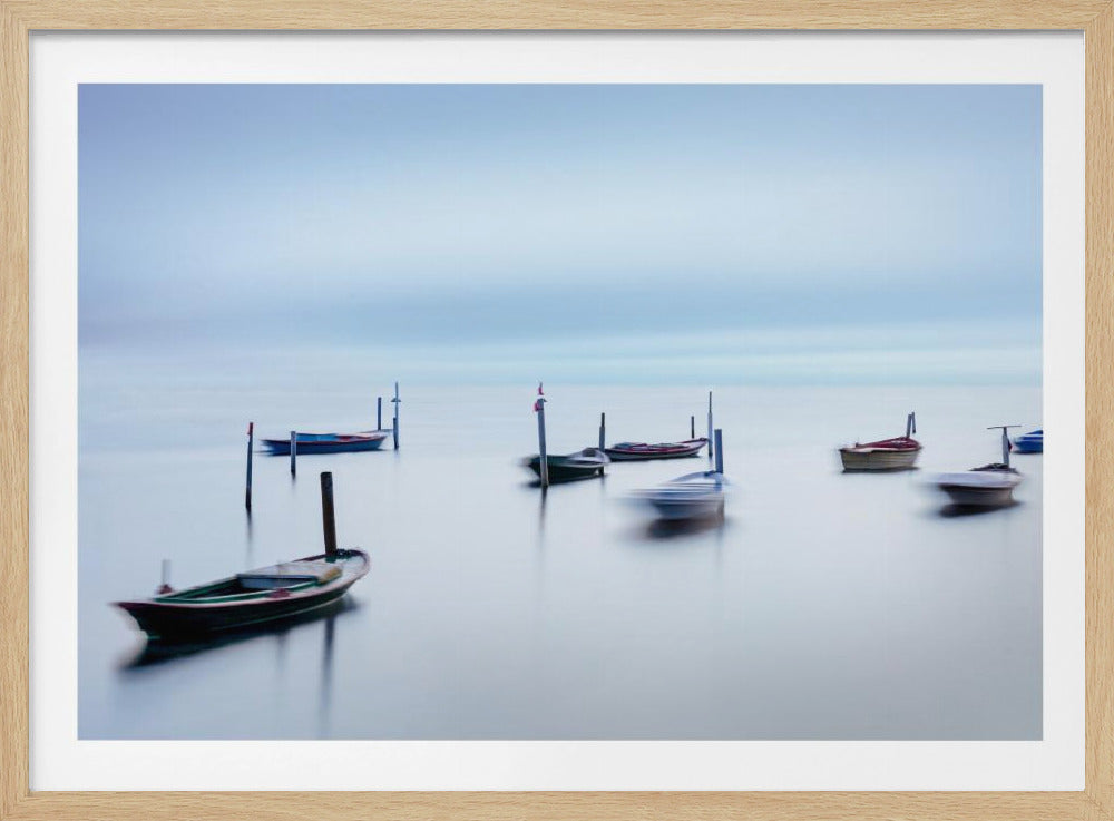 Dancing Boats II col | Poster