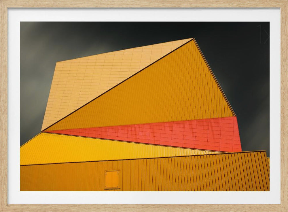 The yellow roof | Poster