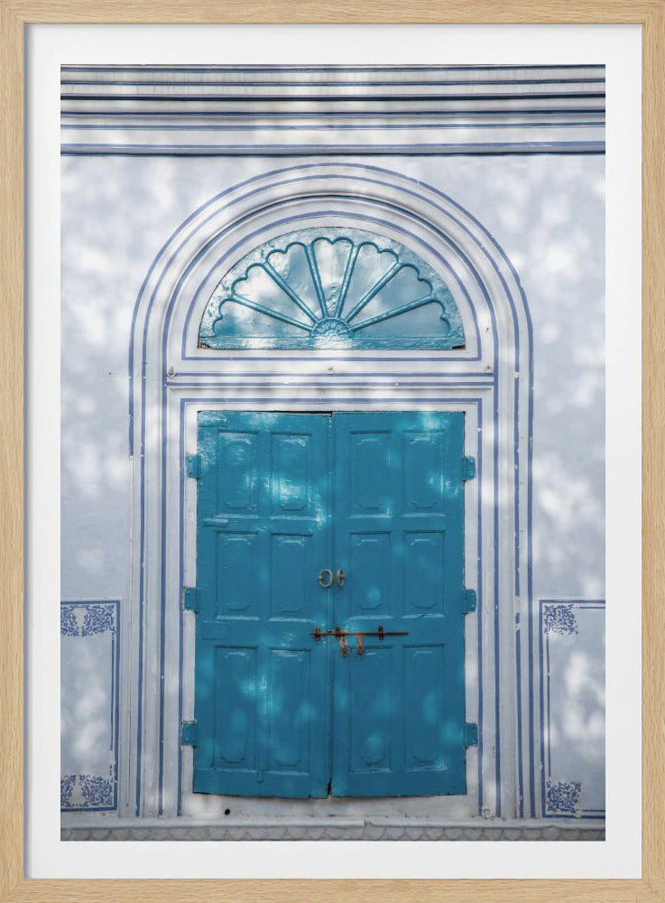 Turquoise Entryway | Poster
