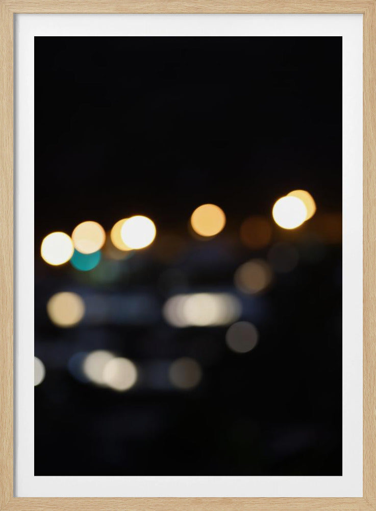 Night Glow Bokeh | Poster