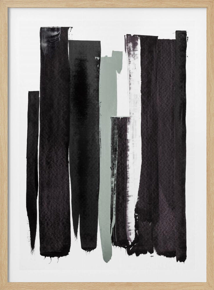 Monochrome Strokes | Poster
