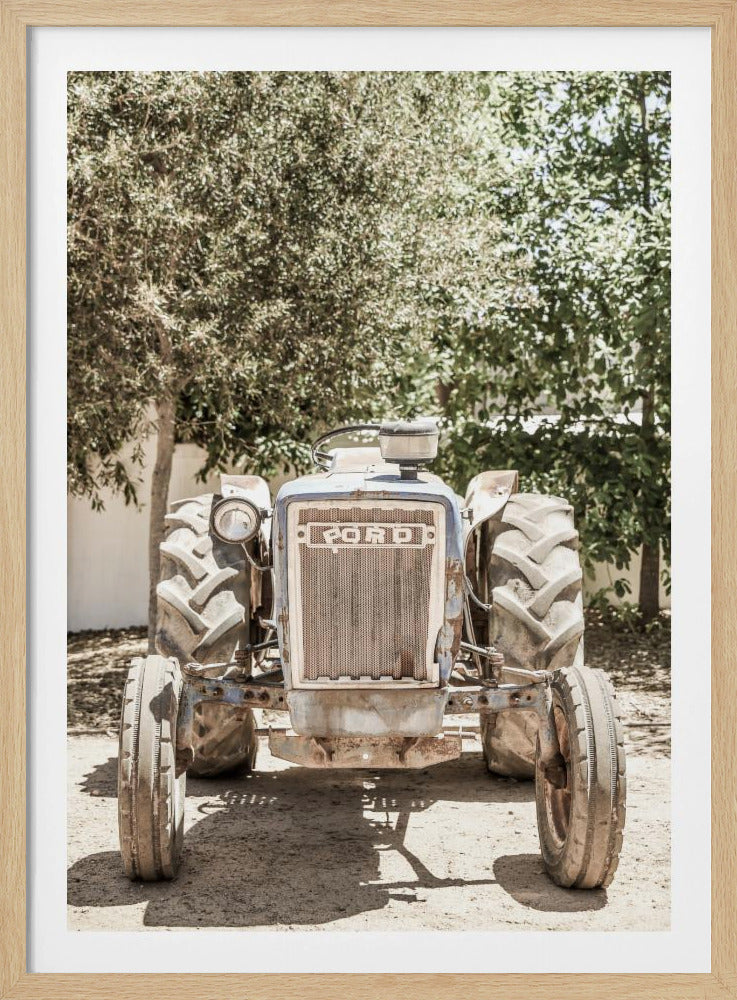 Rugged Tractor Scene | Poster
