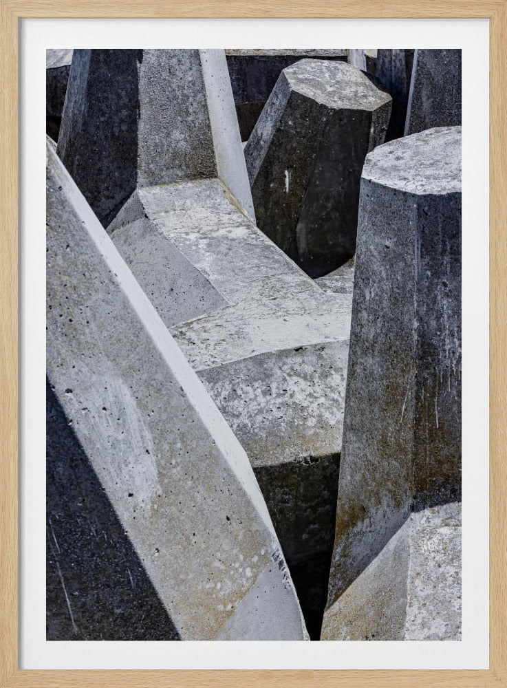 Concrete Forms Maze | Poster