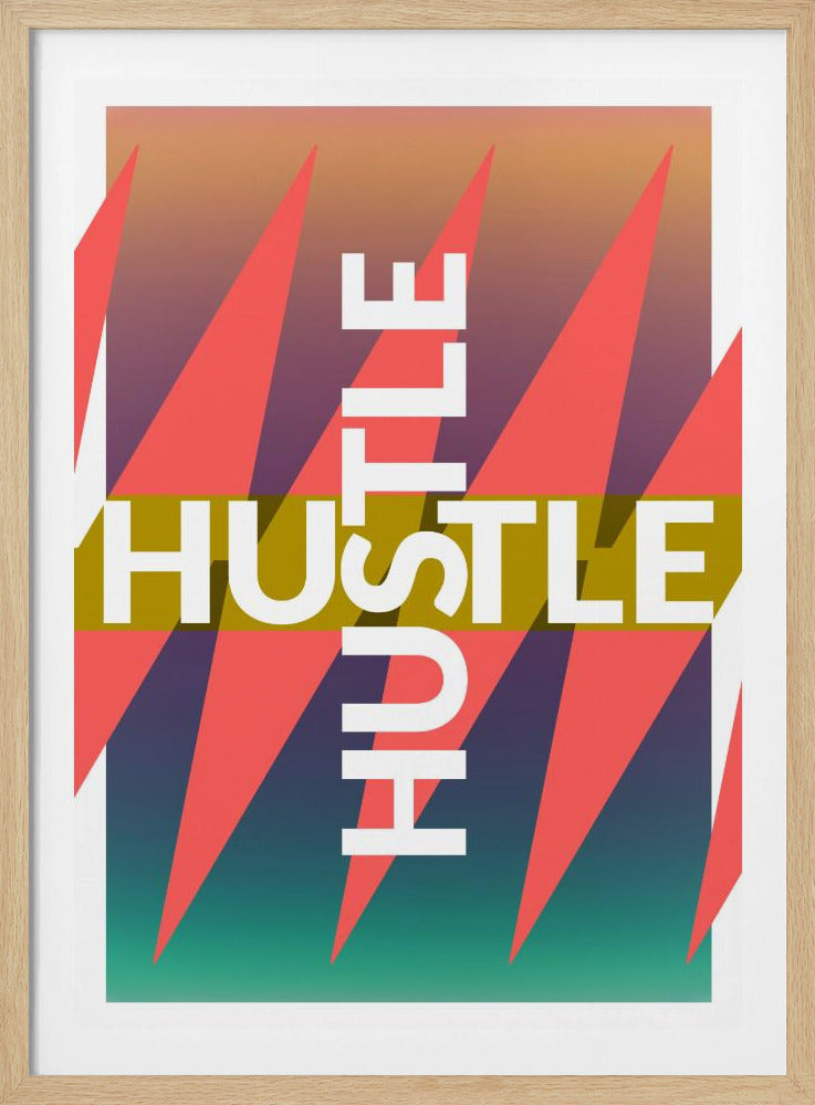 Colorful Hustle Vibes | Poster