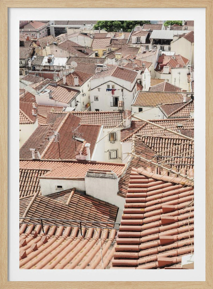 Terracotta Rooftops | Poster