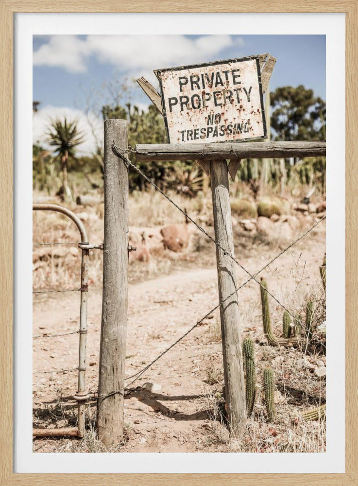 Off-Limits Pathway | Poster