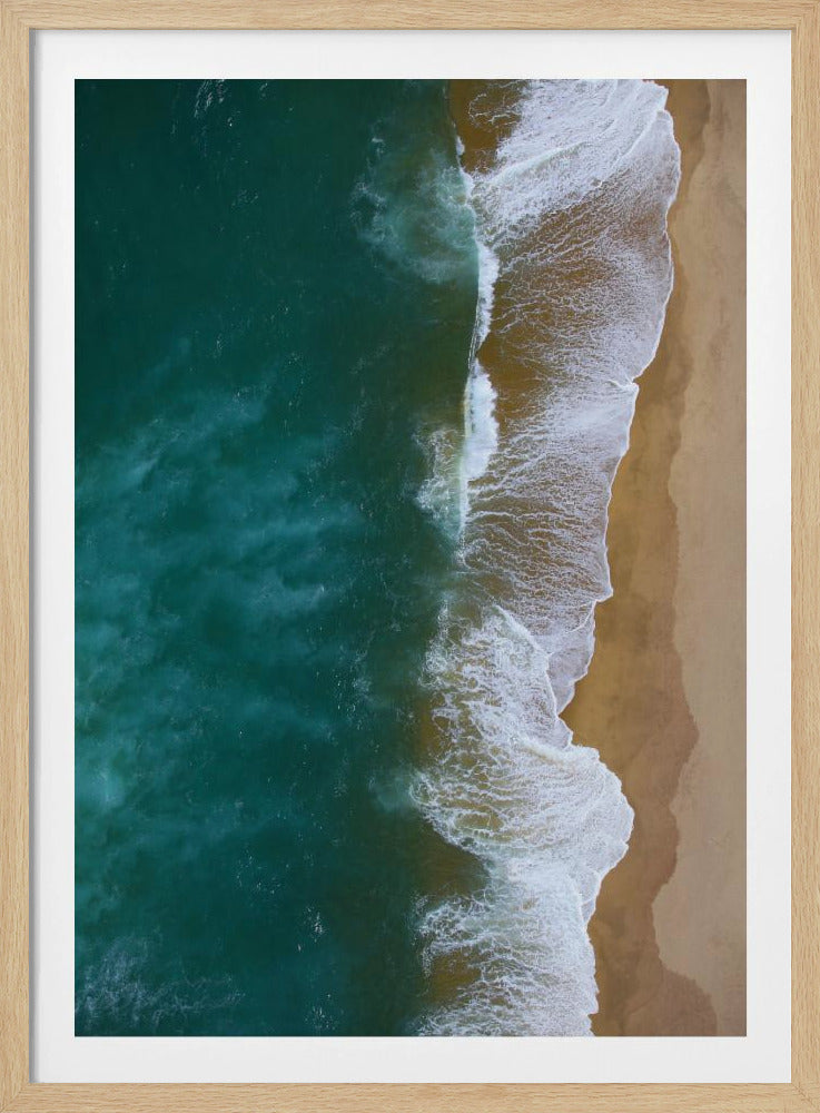 Ocean Waves Or Stormy Skies | Poster