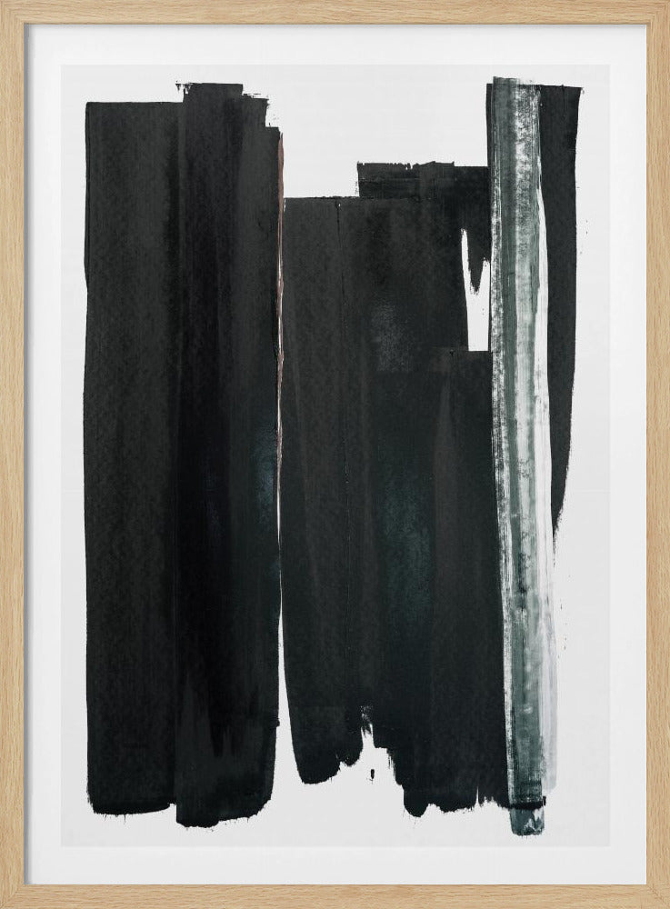 Monochrome Strokes | Poster