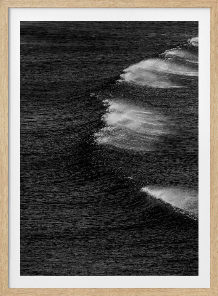 Mesmerizing Motion Of Ocean Waves | Poster