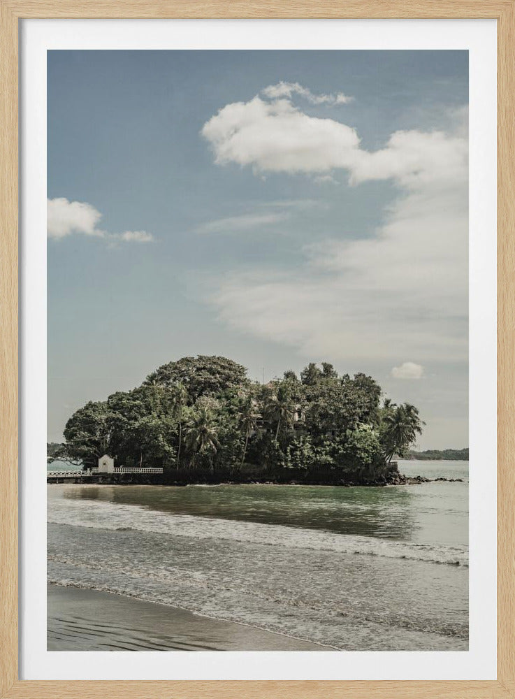 Serene Island landscape | Poster