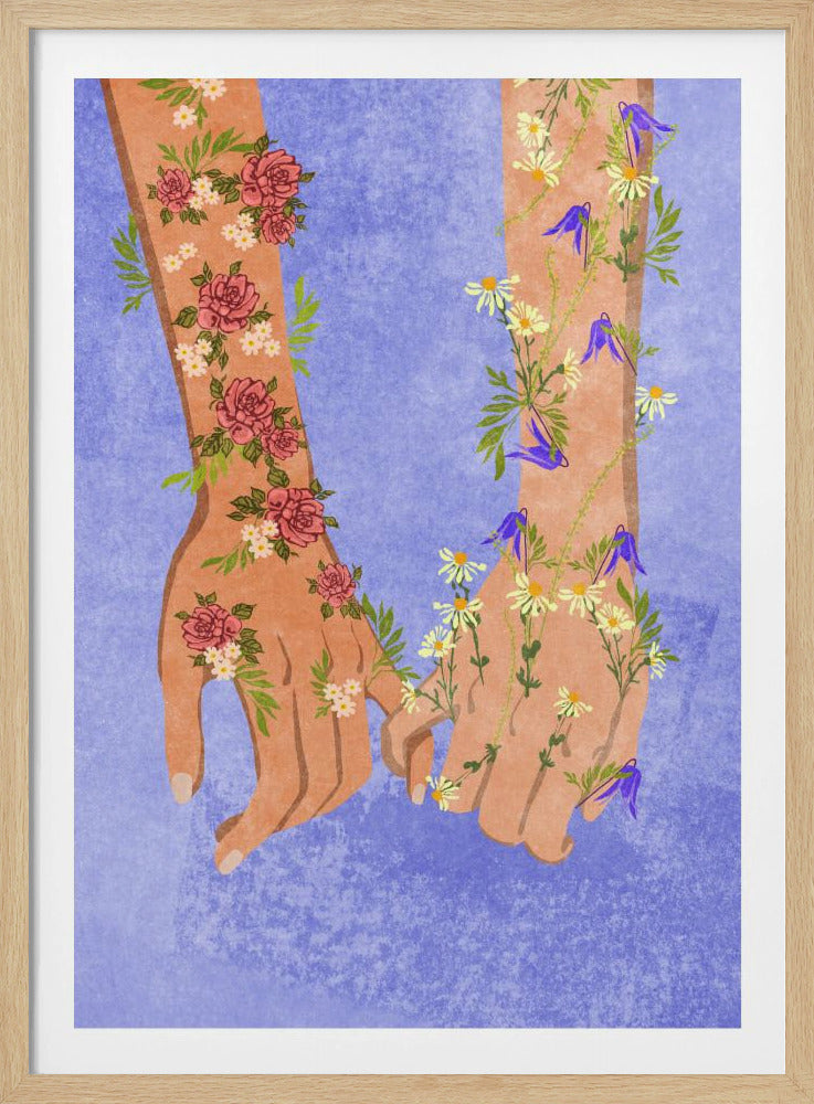 Holding hands | Poster