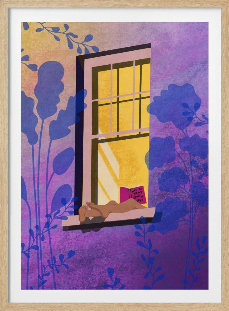 How to don't give a shit | Poster